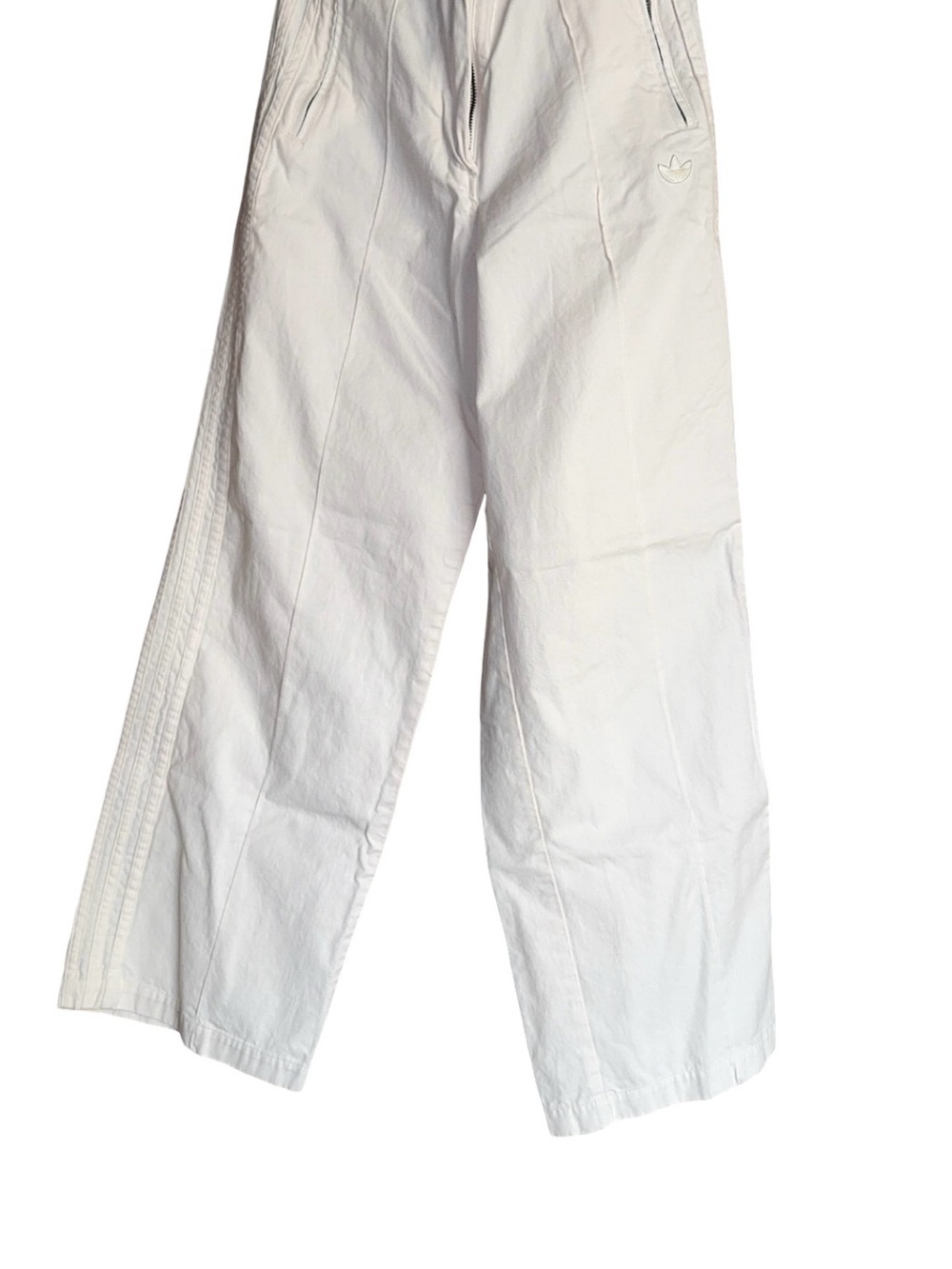 adidas White womens Wide-Leg pant